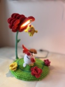 Walentynki, prezent, dekoracja, lampa nocna, do biurka