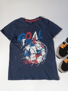 Chłopięcy T-shirt, koszulka krótki rękaw r 128