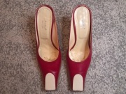 Buty damskie. 38 Prima moda zrobione we włoszech skórzane czułenka