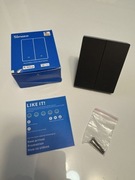 Inteligentny 2-kanałowy przełącznik ścienny Sonoff M5-2C-80 WiFi