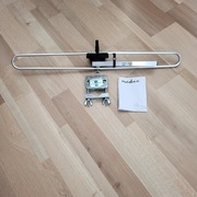 Nedis Zewnętrzna Antena DAB+ | Pasywna | Zasięg do 50 km | 4 dB | Alu