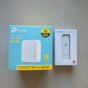 Zestaw Router TP-Link TL-WR902AC modem 4G Huawei E3372h-320