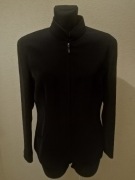 Elegancka czarna marynarka Taifun rozmiar 40 
