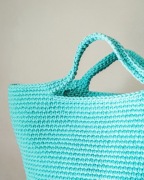 Szydełkowa torba boho pleciona handmade rękodzieło