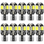 10x ŻARÓWKA W5W T10 8LED 5730 CAN-BUS SUPER JASNA °*BESTSELLER SUPER CENA*°