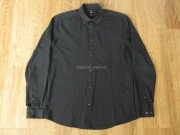 Koszula męska H&M, L, długi rękaw, kolor czarny, stan bdb