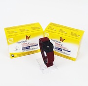 Opaska ochronna na sensor FreeStyle Libre 2 BORDO