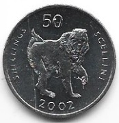 Somalia 50 senti 2002