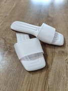 Białe klapki Primark, rozmiar 36