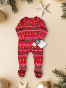 Pajacyk George rozmiar 62-68 Święta, Mikołaj