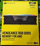 Corsair Vengeance RGB DDR5 64GB DDR5 6000 CL30 AMD EXPO Intel XMP iCUE