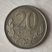 Albania 20 Leke z 2012 r.
