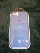 Etui niebieskie, iPhone 7 Silicone Case 