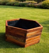 DONICA DREWNIANA SZEŚCIOKĄTNA