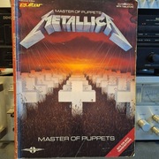 Metallica - Master of Puppets Tabulatura 1988 U.S.A. UNIKAT