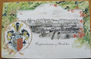 Pozdrowienia z Bielska - reprodukcja starej pocztówki