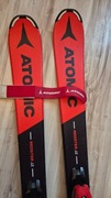 Narty dziecięce Atomic Redster J2 130cm wiązania L7 + gratis rzep Atomic