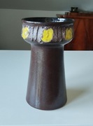 Brutalistyczny wazon, STREHLA KERAMIK