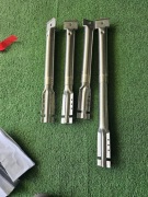 Zestaw 4 palników rurowych regulowanych od 35cm do 42 cm z zapanikami .