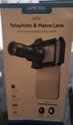 APEXEL APL-TM6 Telephoto Macro Obiektyw do telefonu – NOWY