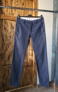 NN07 chinosy męskie 30/34 slim navy bawełna elastan Scott 1386