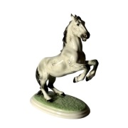 Art Deco Koń Lipicański figura porcelanowa, 1920s.