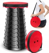 3x Nowe SKŁADANE krzesło turystyczne STOŁEK TELESKOPOWY