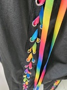 Legginsy sznurowane nowe 