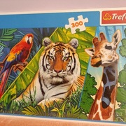 Puzzle Trefl 300 Zwierzęta prezent na mikołajki