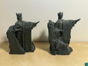 Figurki Argonath WETA, LOTR, Władca Pierścieni, ORYGINALNE