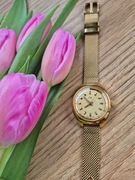 Piekny stary zegarek mechaniczny Łucz Luch 