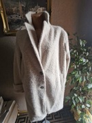 Kurtka damska płaszcz  na podszewce  beżowy