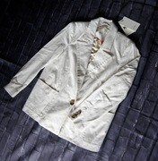 Żakiet damski Inwear kremowy, rozmiar M