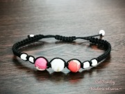 Mikołajki Bransoletka Spokoju sznurkowa jaspis 