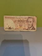 Banknot 100zł PRL 1988r.