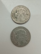 2 złote 1932 i 1933 - srebro.