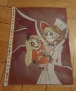 Hazbin Hotel - Lucyfer i Charlie / handmade 