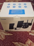 Kamera Solarna WiFi Cinnado B6 2K – Pełna Ochrona Bez Kabli! Obrotowa 360