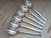 POSREBRZANE ŁYŻECZKI DO KAWY FILIŻANKI HEFRA FRAGET WZÓR WSCHODNI