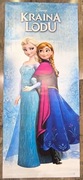 Baner 225 cm x 97cm - Dekoracja ścienna Kraina Lodu Elsa i Anna