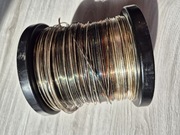 Drut 1m 1,5mm CuAg Cu+Ag Cu Ag miedziowo-srebrzany miedź srebro