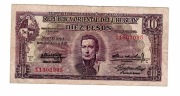 URUGWAJ 10 PESOS 1934 P37C