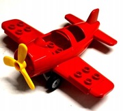 Lego duplo samolot czerwony