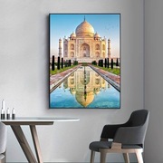 5D DIY Haft diamentowy Indie, Tadź Mahal 