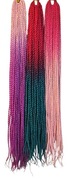 45 szt włosy syntetyczne warkocze senegalskie MyBraids 3 kolory