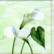 serwetka decoupage kalie