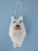 ZAWIESZKA "MISIO POLARNY" FILC RĘKODZIEŁO