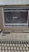 Zabytkowy retro laptop OPTIMUS S.A. NBD 486 SX-25 