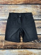 Collusion czarne szorty jeansowe czarne oversize rozmiar EU 40 nowe z metką