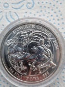 UNCJA 2 FUNTY BEOWULF&GRENDEL 2024R.UK UNCJA SREBRA.